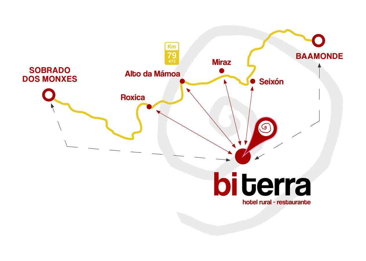 Bi Terra Tu Descanso Zona Miraz Sobrado Hotel Friol Exterior foto